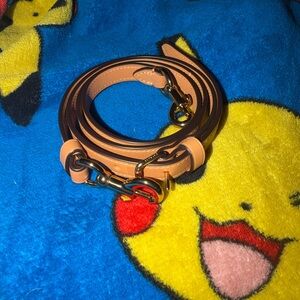 NEW coach vachetta crossbody strap